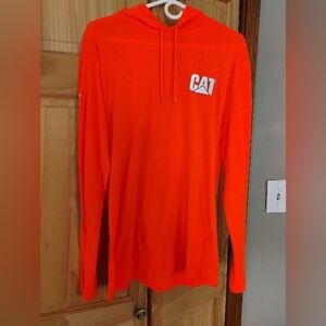 CAT Orange Hoodie